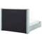 Beliani NOYERS - Bed met opbergruimte - Mintgroen - 140 x 200 cm - Fluweel