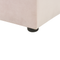 Beliani NOYERS - Bed met opbergruimte - Roze - 180 x 200 cm - Fluweel