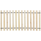 Beliani NOZAY - Eenpersoonsbed - Beige - 90 x 200 cm - Fluweel