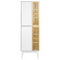 Beliani NUBES - Badkamerkast - Lichthout/Wit - MDF