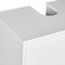 Beliani NUBES - Badkamermeubel - Lichthout/Wit - MDF