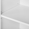 Beliani NUBES - Spiegelkast - Wit/Lichthout - MDF