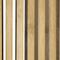 Beliani NUBES - Spiegelkast - Wit/Lichthout - MDF