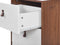 Beliani NUEVA - Commode - Donkere houtkleur - MDF