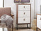 Beliani NUEVA - Commode - Donkere houtkleur - MDF