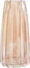 Beliani OKTONIA - Decoratieve vaas - Oranje - Glas