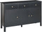 Beliani OLATE - Sideboard - Zwart - MDF
