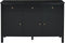 Beliani OLATE - Sideboard - Zwart - MDF
