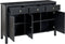 Beliani OLATE - Sideboard - Zwart - MDF