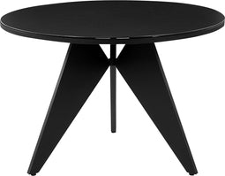 Beliani OLMETTO - Tuintafel - Zwart - Aluminium