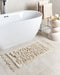 Beliani OLTAN - Badmat - Beige - 50 x 80 cm - Katoen