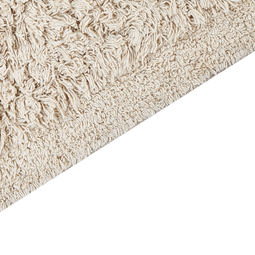 Beliani OLTAN - Badmat - Beige - 50 x 80 cm - Katoen