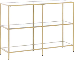 Beliani ORETTA - Consoletafel - Goud - Veiligheidsglas