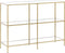Beliani ORETTA - Consoletafel - Goud - Veiligheidsglas
