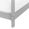 Beliani ORLU - Kinderbed - Grijs - 90 x 200 cm - Dennenhout