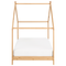 Beliani ORLU - Kinderbed - Lichthout - 90 x 200 cm - Dennenhout