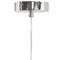 Beliani OSUN - Hanglamp - Zilver - Metaal