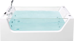 Beliani OYON - Whirlpool - Wit - Acryl