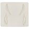 Beliani PACIFIC - Loungeset voor 4 - Lichthout/Wit - Acaciahout