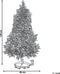 Beliani PALOMAR - Kerstboom - Groen - PVC