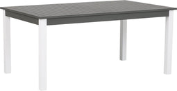 Beliani PANCOLE - Tuintafel - Grijs - Aluminium