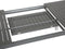 Beliani PANCOLE - Tuintafel - Grijs - Aluminium