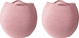 Beliani PANJGUR - Mand - Roze - Katoen