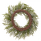 Beliani PANRUN - Kerstkrans - Groen - ⌀ 70 cm - Synthetisch