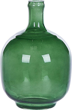 Beliani PARATHA - Bloemenvaas - Groen - Glas