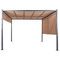 Beliani PARGA - Tuinpaviljoen - Bruin - Polyester