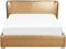 Beliani PARIS - Waterbed - goud - Leer