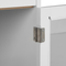 Beliani PARLIN - Vitrinekast - Wit - Hout