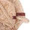 Beliani PEPPERLEAF - Set van 12 placemats en onderzetters - Natuurlijk - Jute