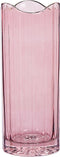 Beliani PERDIKI - Decoratieve vaas - Roze - Glas