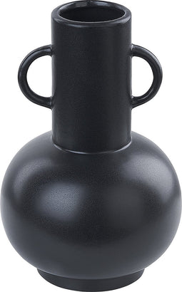 Beliani PEREA - Bloemenvaas - Zwart - Porselein
