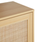 Beliani PEROTE - Dressoir - Lichte houtkleur - Rotan