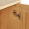 Beliani PEROTE - Dressoir - Lichte houtkleur - Rotan
