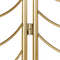 Beliani PESCIA - Kamerscherm - Goud - Metaal