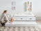 Beliani PETITE - Schuimmatras - Wit - 80 x 200 cm - Polyester