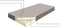 Beliani PICCOLO - Mattress - Grijs - Polyester