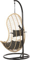Beliani PINETO - Hangstoel - Beige - PE rotan