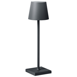 Beliani POMBEIRO - Tafellamp - Lichtblauw - Aluminium/IJzer