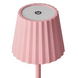 Beliani POMBEIRO - Tafellamp - Pastelroze - Aluminium/IJzer