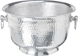 Beliani POMPEII - Decoratieve schaal - Zilver - Aluminium