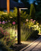Beliani POPLAR - Tuinverlichting LED - Zwart - Aluminium