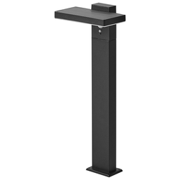 Beliani POPLAR - Tuinverlichting LED - Zwart - Aluminium