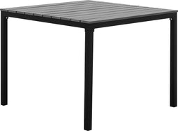 Beliani PRATO - Tuintafel - Grijs - Kunsthout