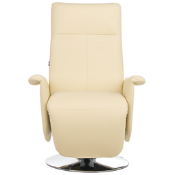Beliani PRIME - Relaxfauteuil - Beige - Kunstleer