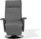 Beliani PRIME - TV-fauteuil - Grijs - Kunstleer