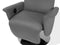 Beliani PRIME - TV-fauteuil - Grijs - Kunstleer
